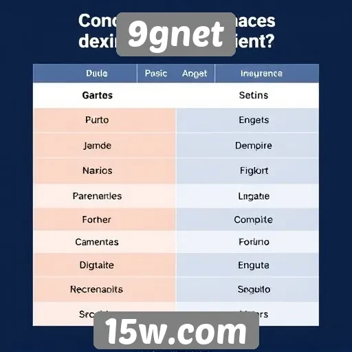 Comparação entre jogos populares no 9gnet